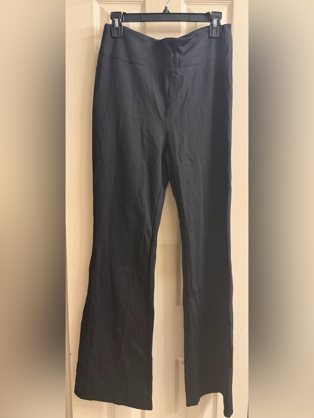 HALARA Women’s Black Flare Work Performance Pants -Large Tall
